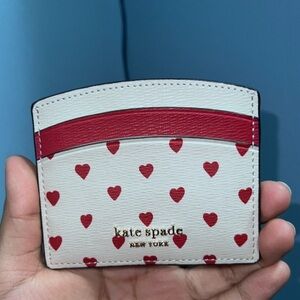 Kate spade heart card holder